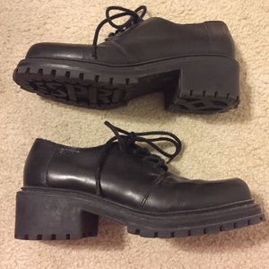 Vintage 90s Chunky Oxfords